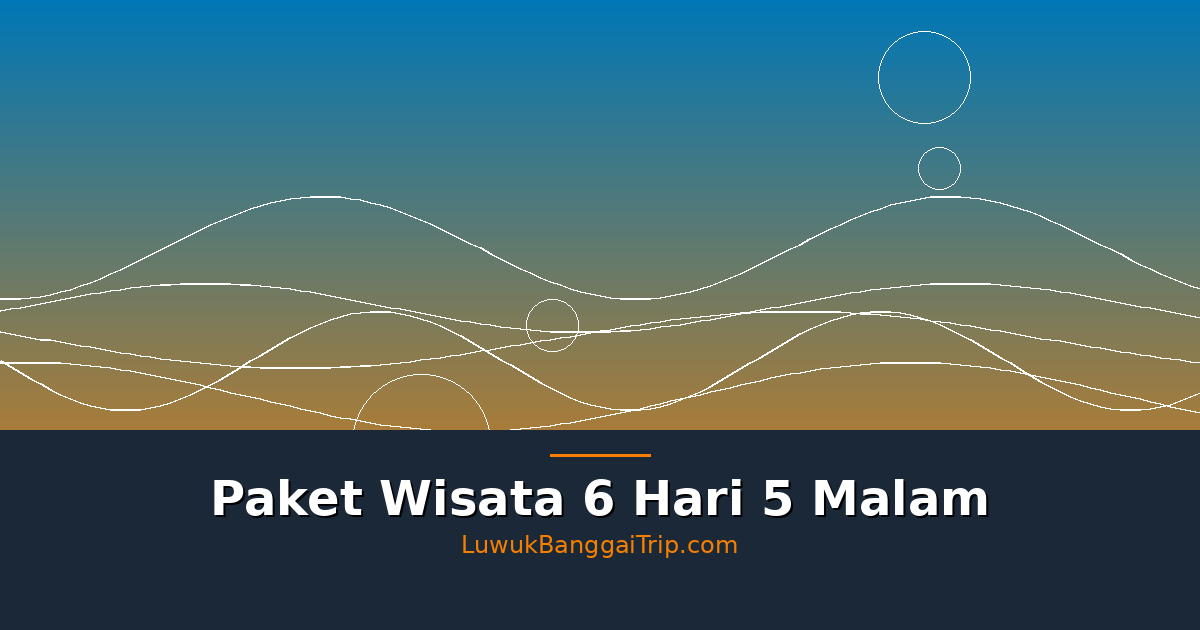 Luwuk Banggai Trip - Featured Image