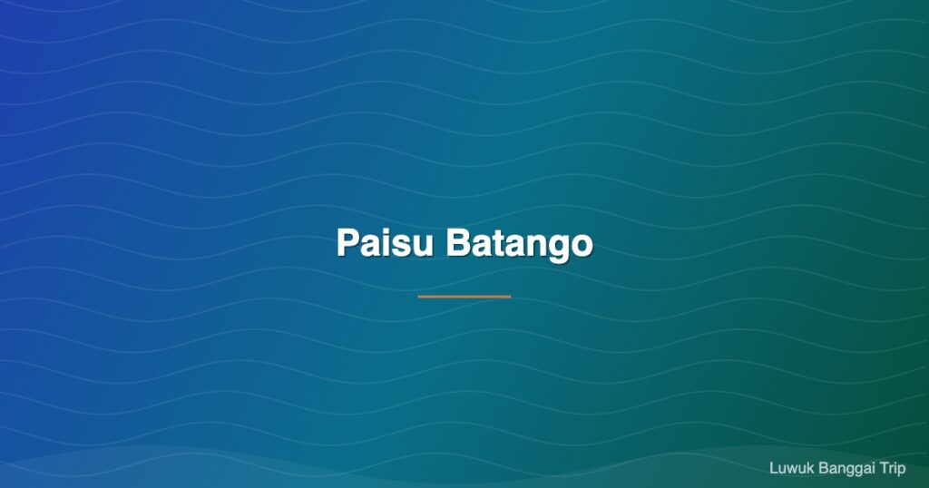 Paisu Batango