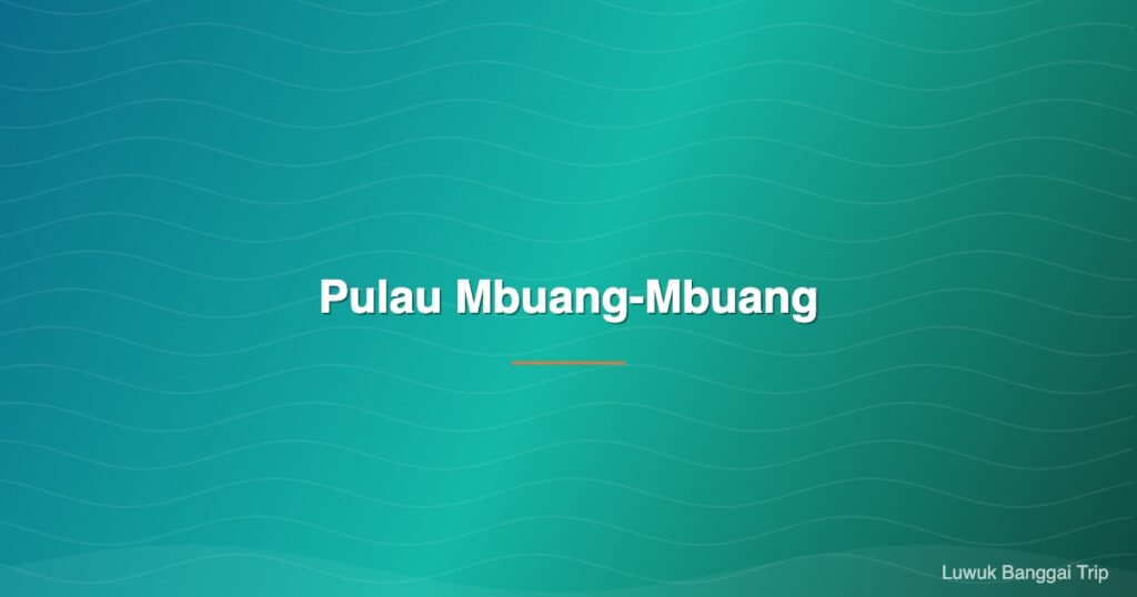 Pulau Mbuang-Mbuang